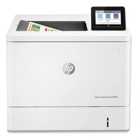 HP Color LaserJet Enterprise M555x printer — compatible cartridges at FetchInk